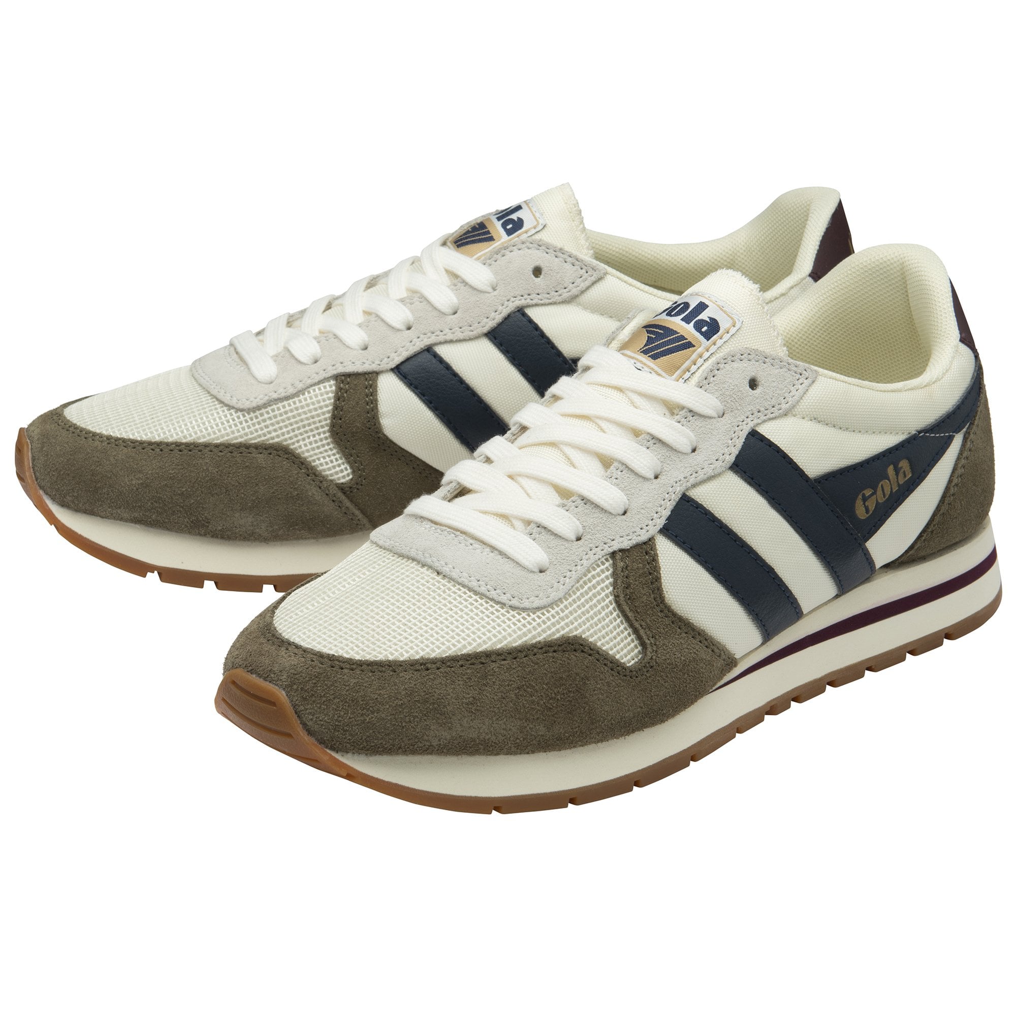 gola-daytona-herren-sneaker-vintage-jogger-wei-dreifarbig image 3