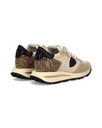 philippe-model-tropez-haute-damen-sneaker-sand-schwarz-animal image 2