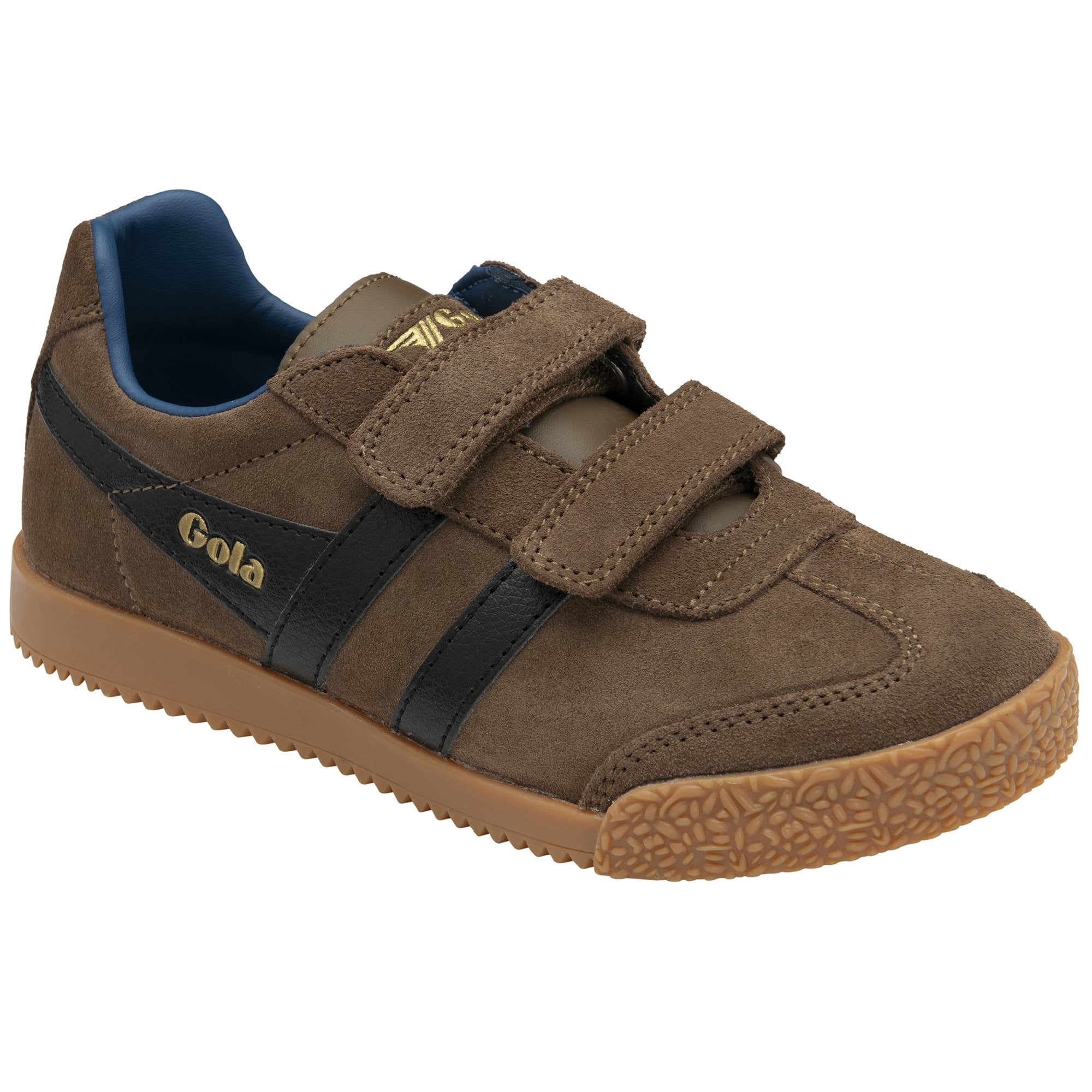 gola-harrier-strap-kinder-sneaker-wildleder-mit-klett-3 image 2
