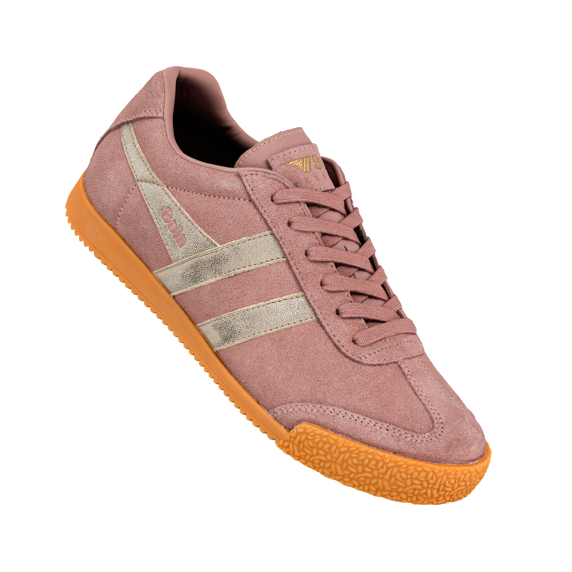 gola-harrier-mirror-damen-sneaker-rostrot-gold image 5