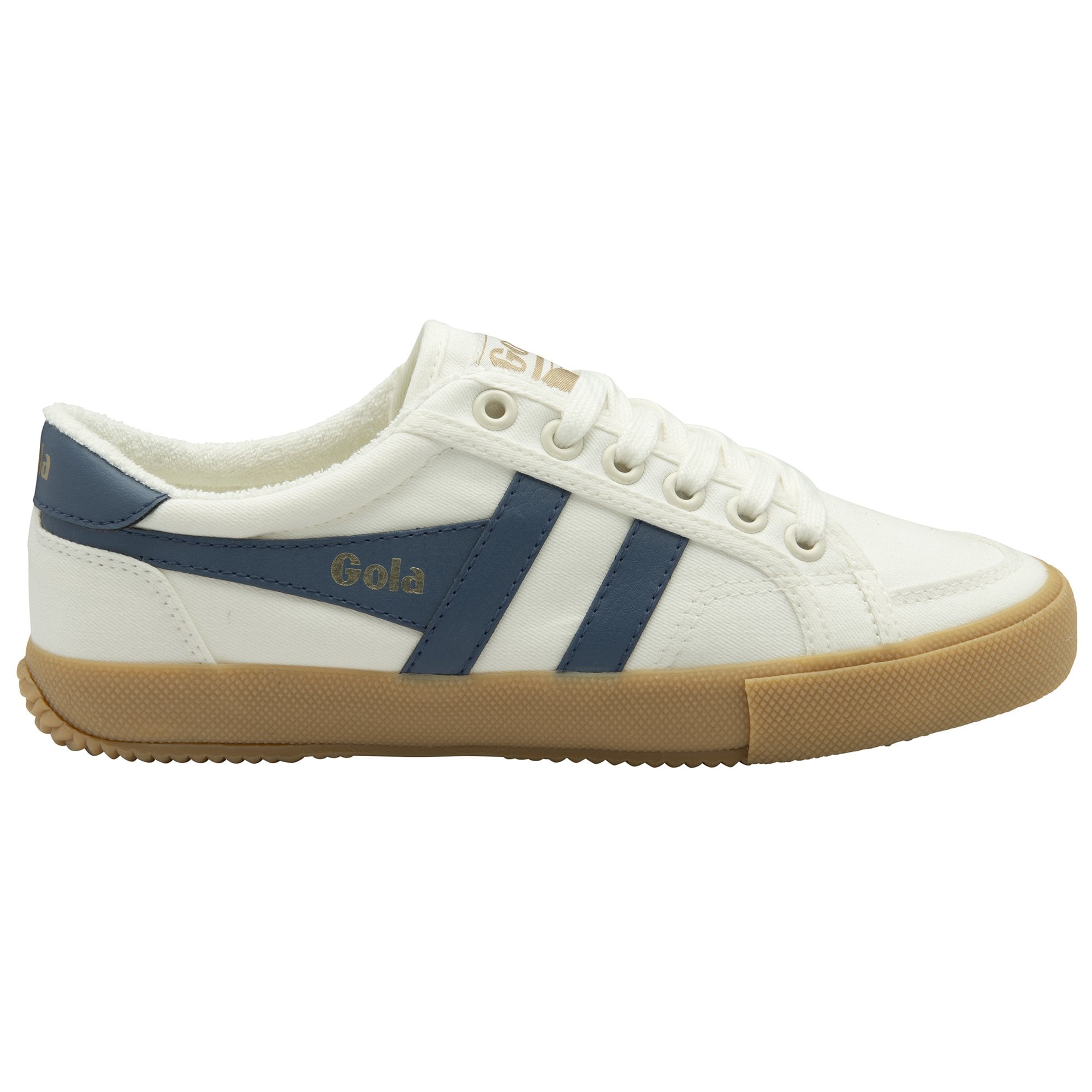 gola-stratus-plimsoll-sneaker-f-r-damen-cremewei-mondhellblau-canvas image 1