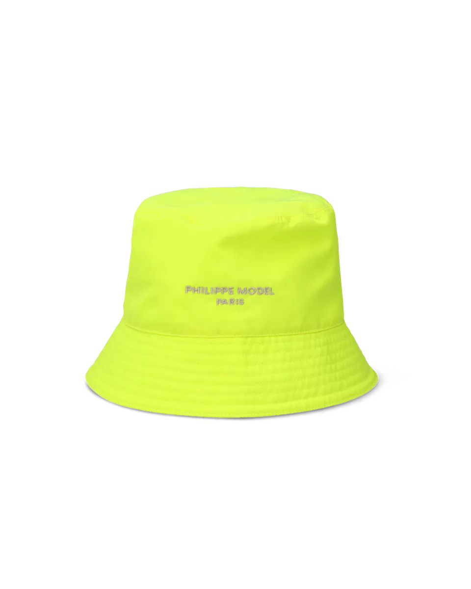 philippe-model-herren-bucket-hut-nylon-gelb-fluo image 1