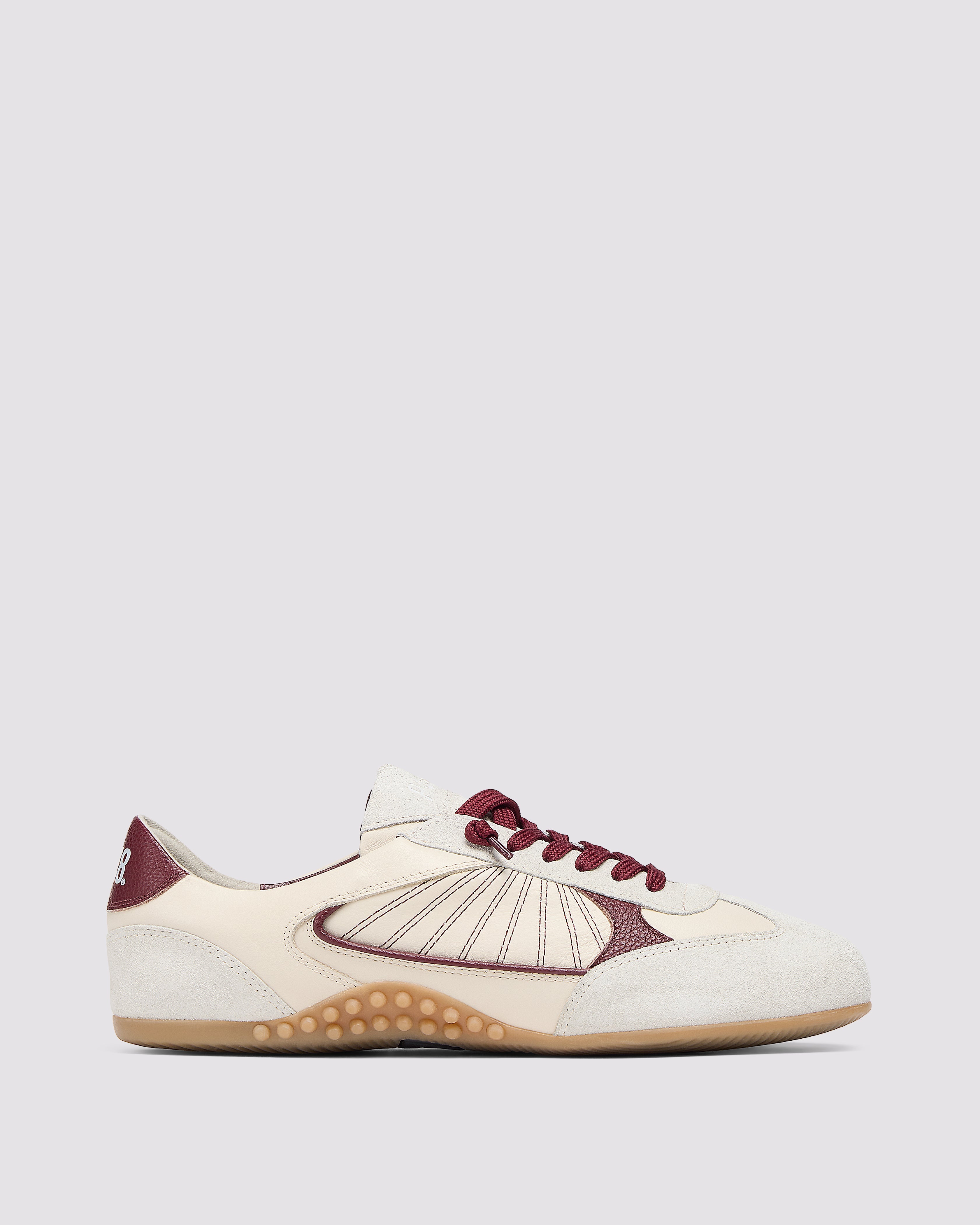 p448-lisbon-cream-maroon-damen-retro-sneaker-wei image 1