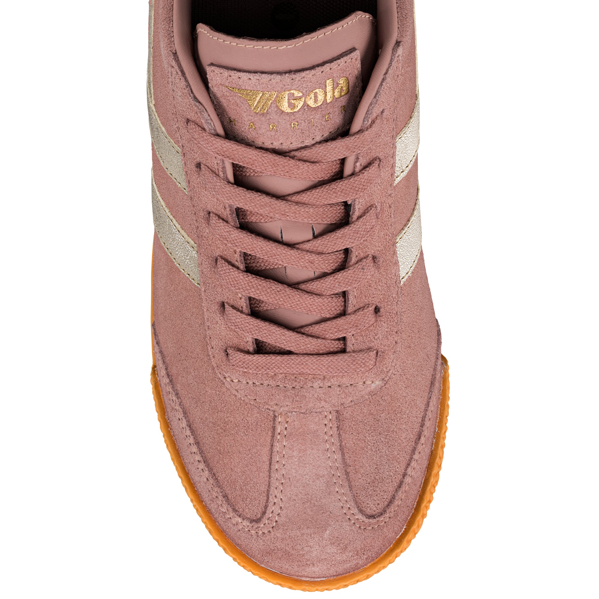 gola-harrier-mirror-damen-sneaker-rostrot-gold image 4
