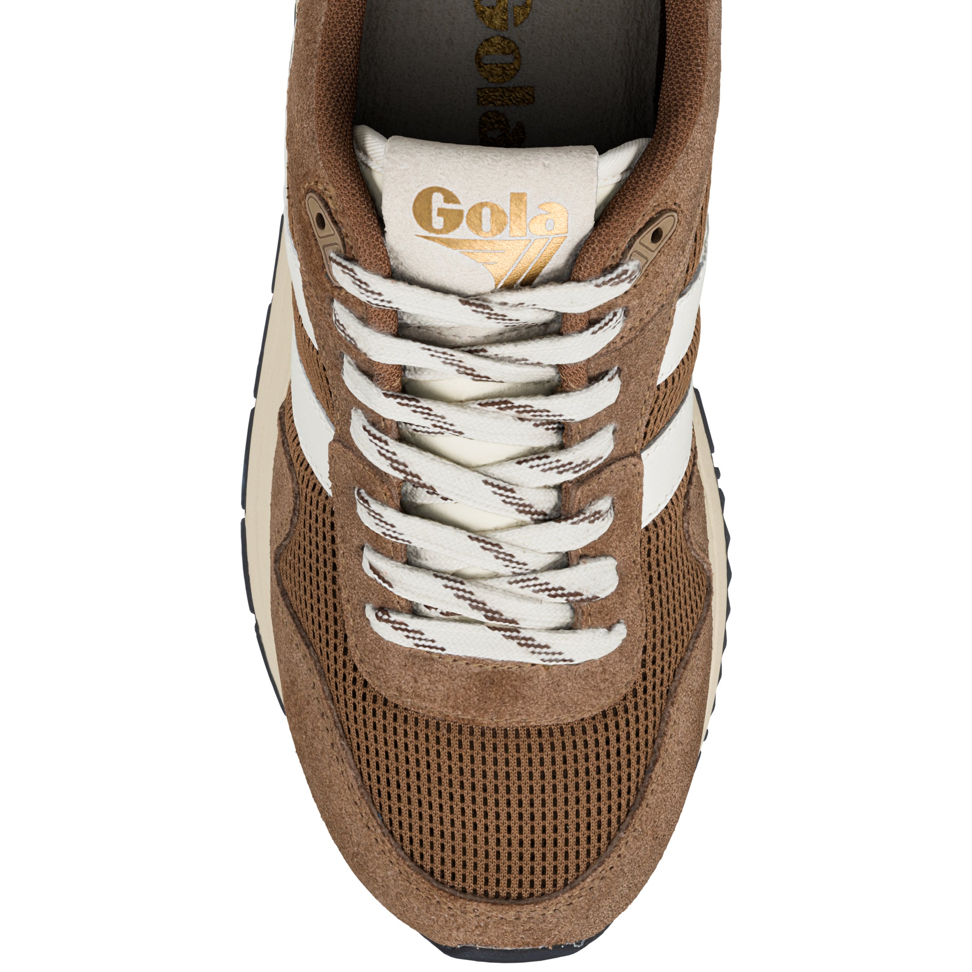 gola-delta-damen-sneaker-suede-mesh-in-biber-off-white image 4