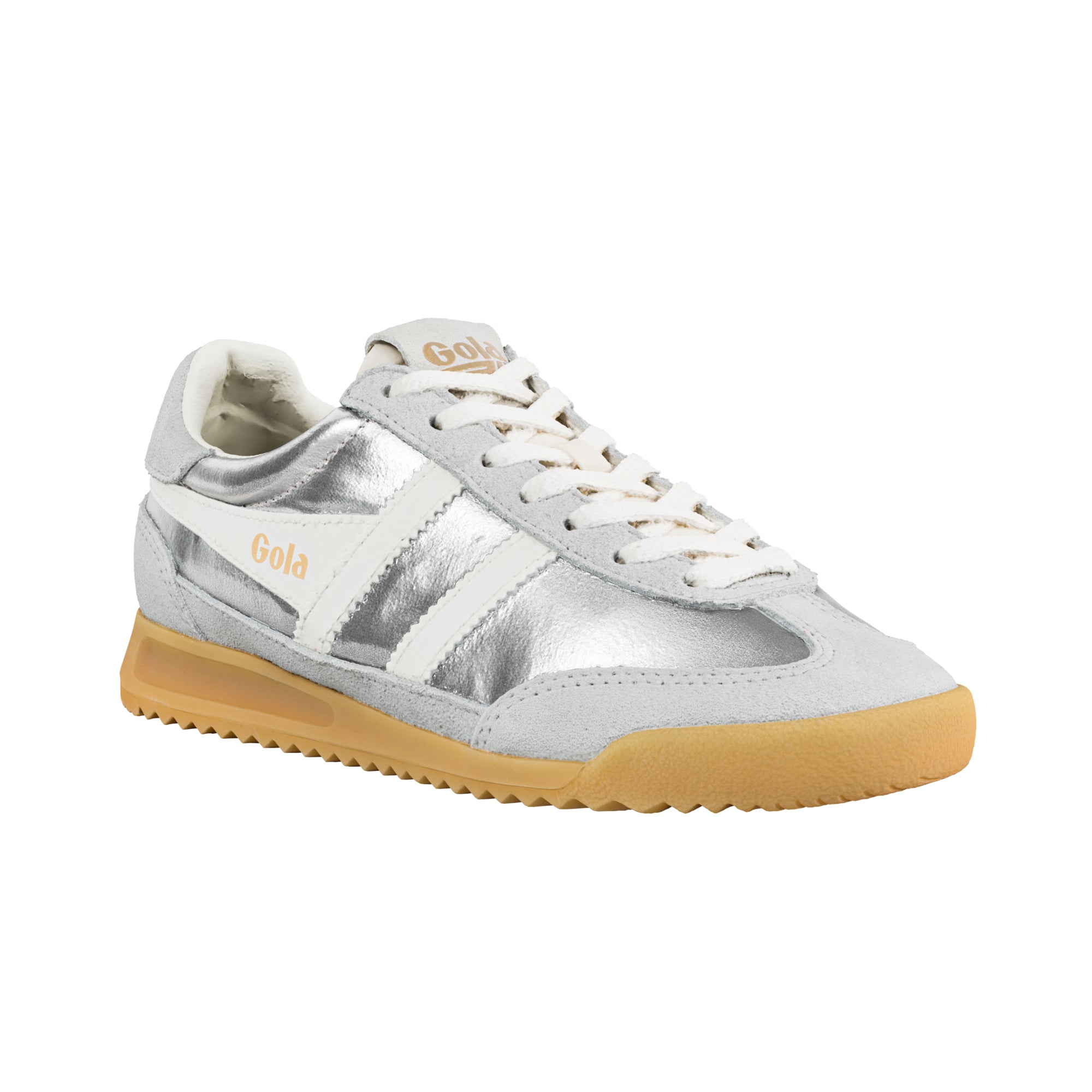 gola-firefly-metallic-damen-sneaker-silber-grau image 2