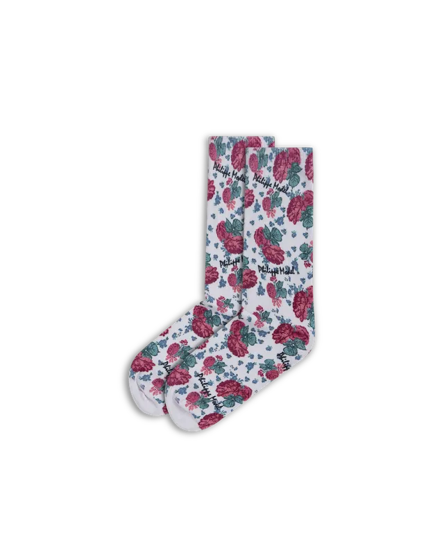 philippe-model-chaussettes-socken-aus-baumwolle-wei image 1
