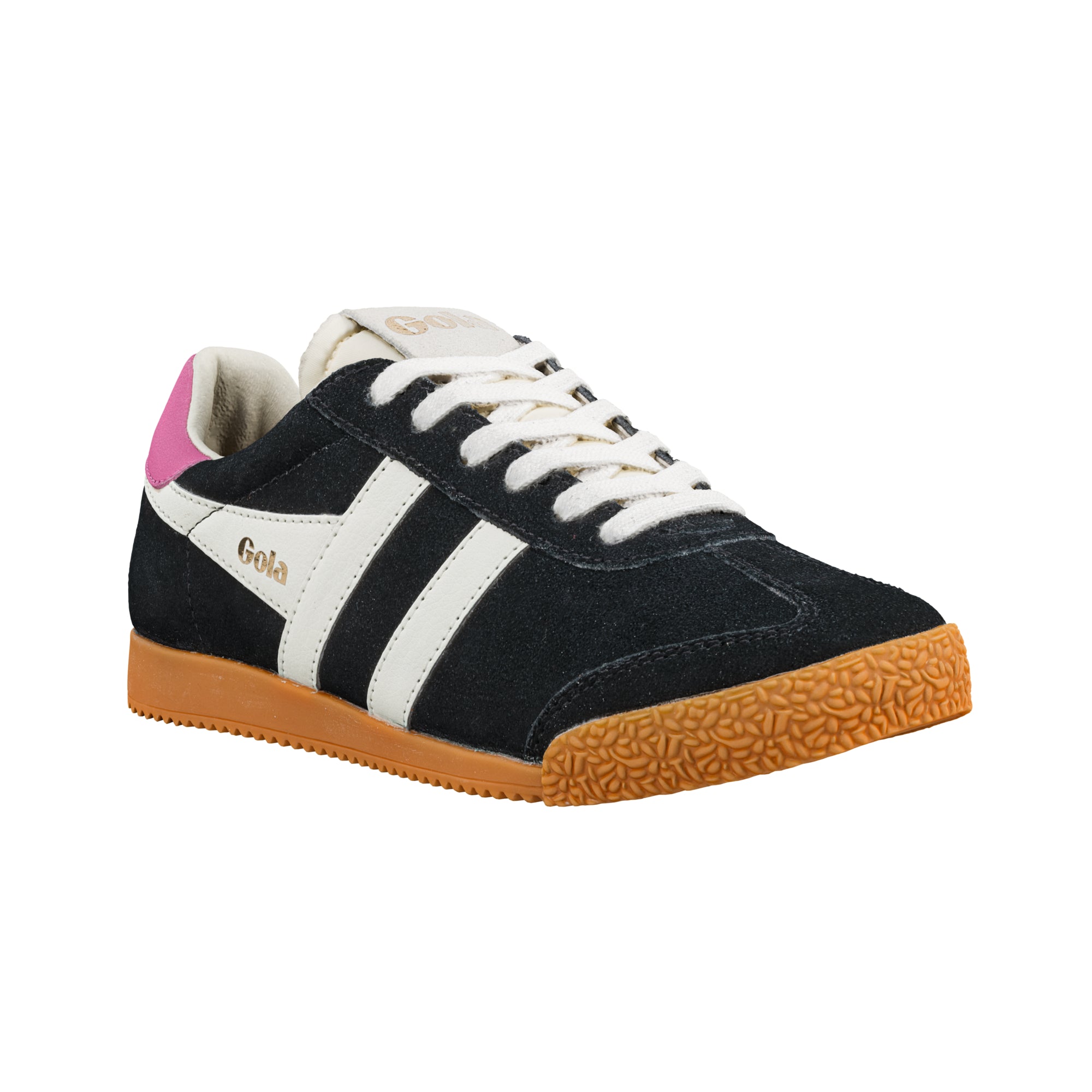 gola-elan-damen-sneaker-schwarz-off-white-fuchsia image 2