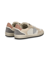 philippe-model-pgal-damen-sneaker-lait-beige-vieux-rose image 2