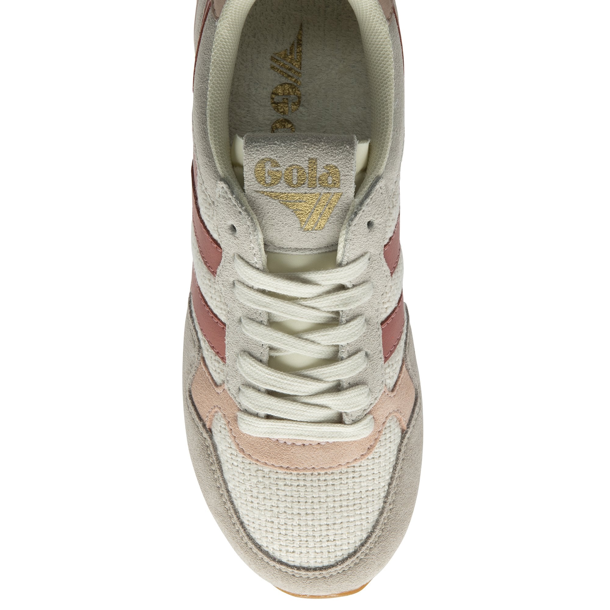 gola-colorado-sneaker-f-r-damen-off-white-federgrau-lehm image 5