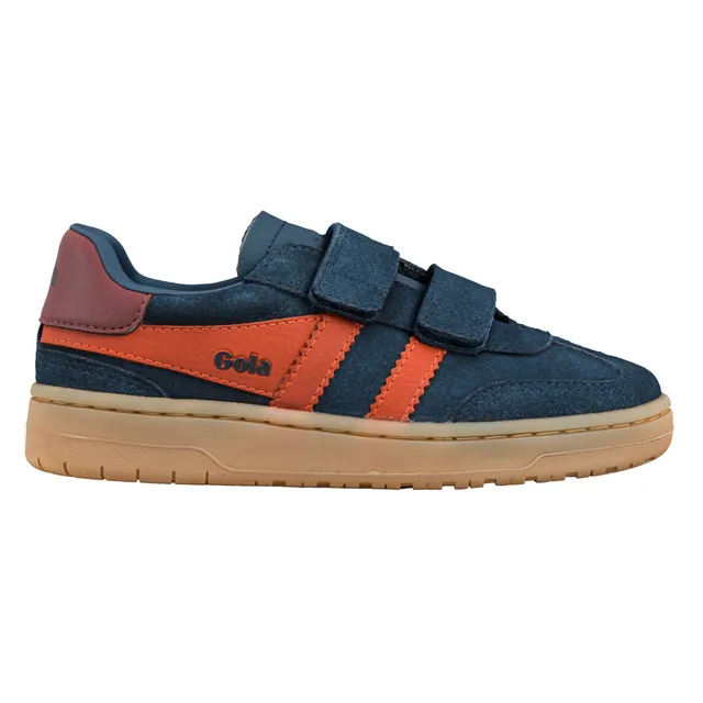 gola-viper-strap-kinder-sneaker-marineblau-orange image 1