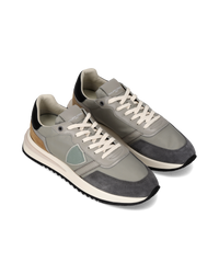 philippe-model-tropez-2-1-sneaker-herren-gris-taupe-noir-cognac image 4