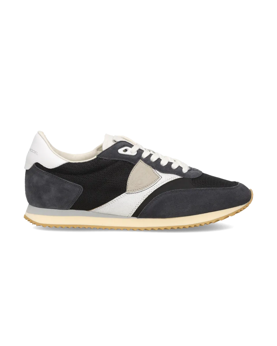 philippe-model-blville-sneaker-herren-schwarz-wei image 1