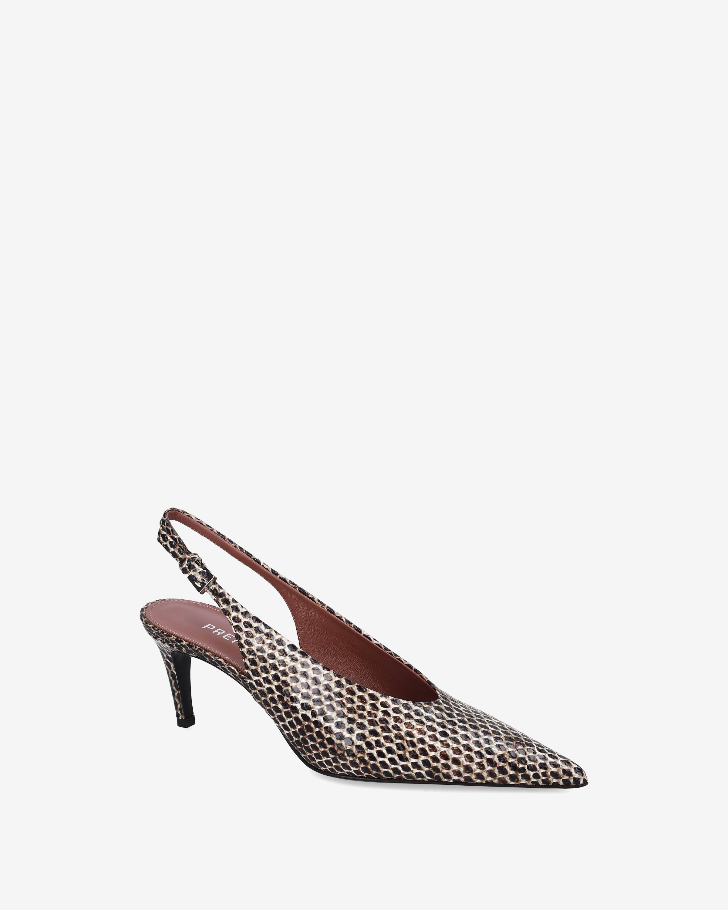 premiata-d-collet-slingback-pitone-naturale-damen-pumps image 4