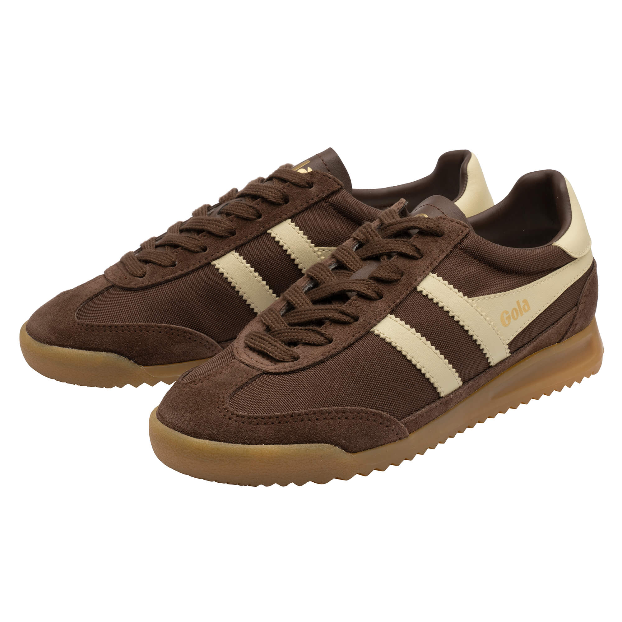 gola-tornado-sneaker-damen-dunkelbraun-butter image 3