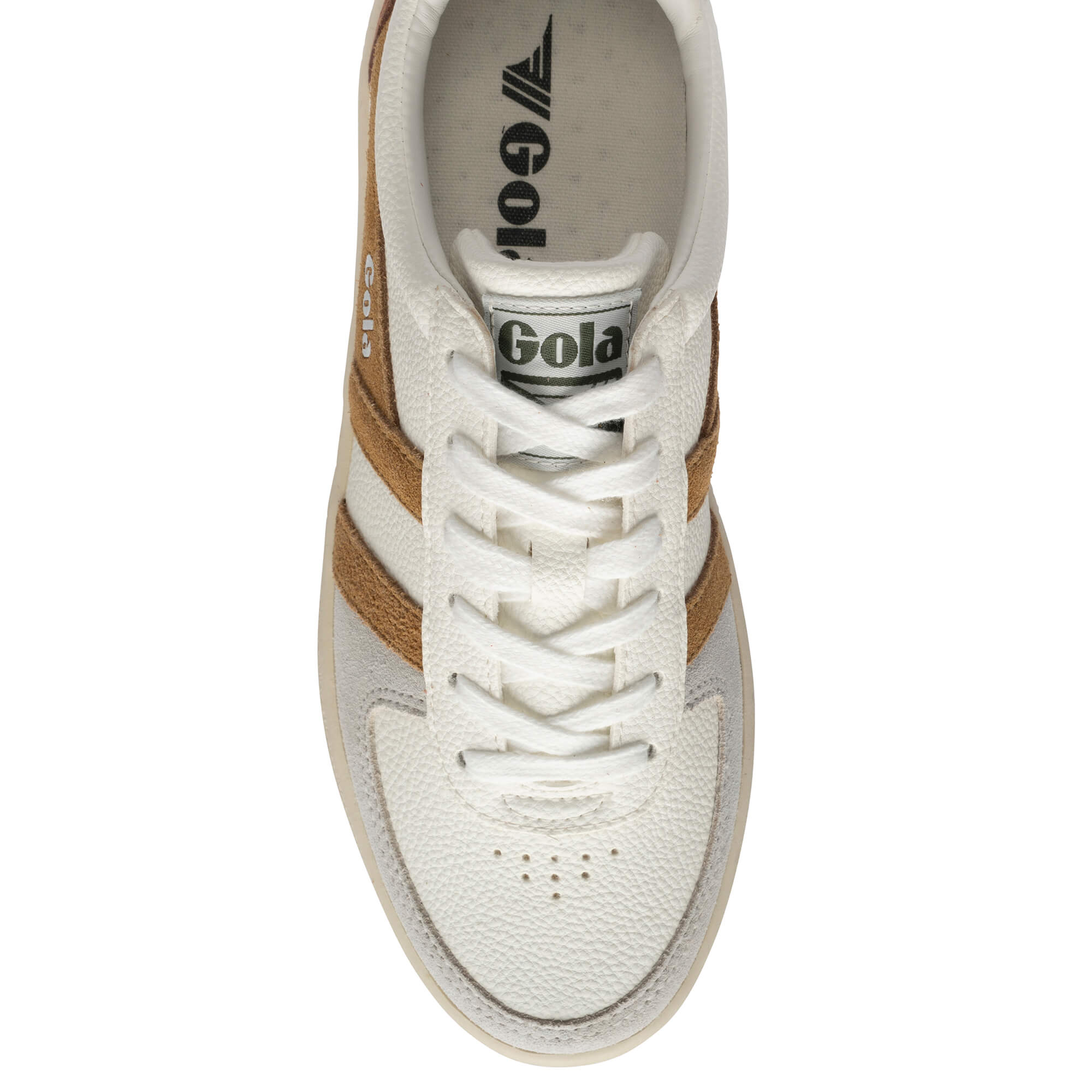 gola-grandslam-trident-damen-sneaker-wei-brown-sugar-dark-khaki image 5