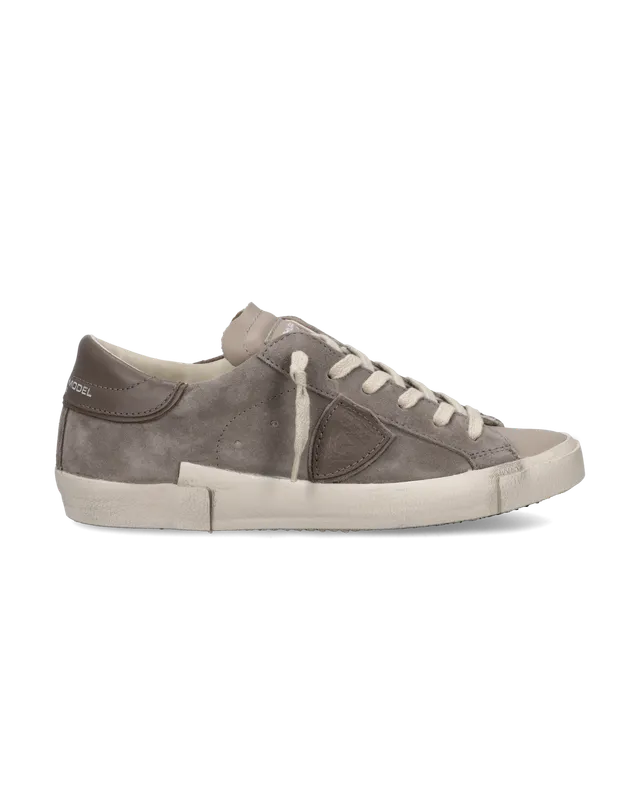 philippe-model-prsx-damen-sneaker-taupe-grau-schlamm image 1