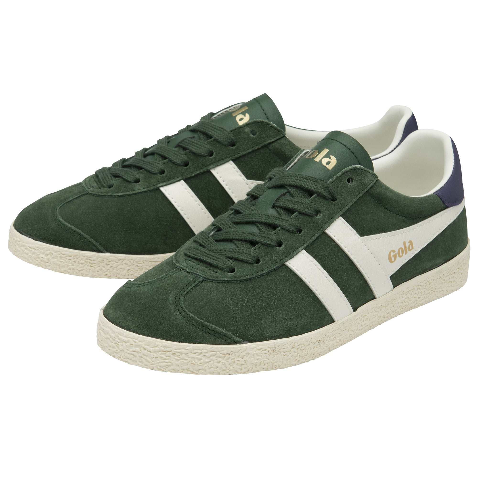 gola-medallist-damen-sneaker-evergreen-wildleder-pflaume image 3
