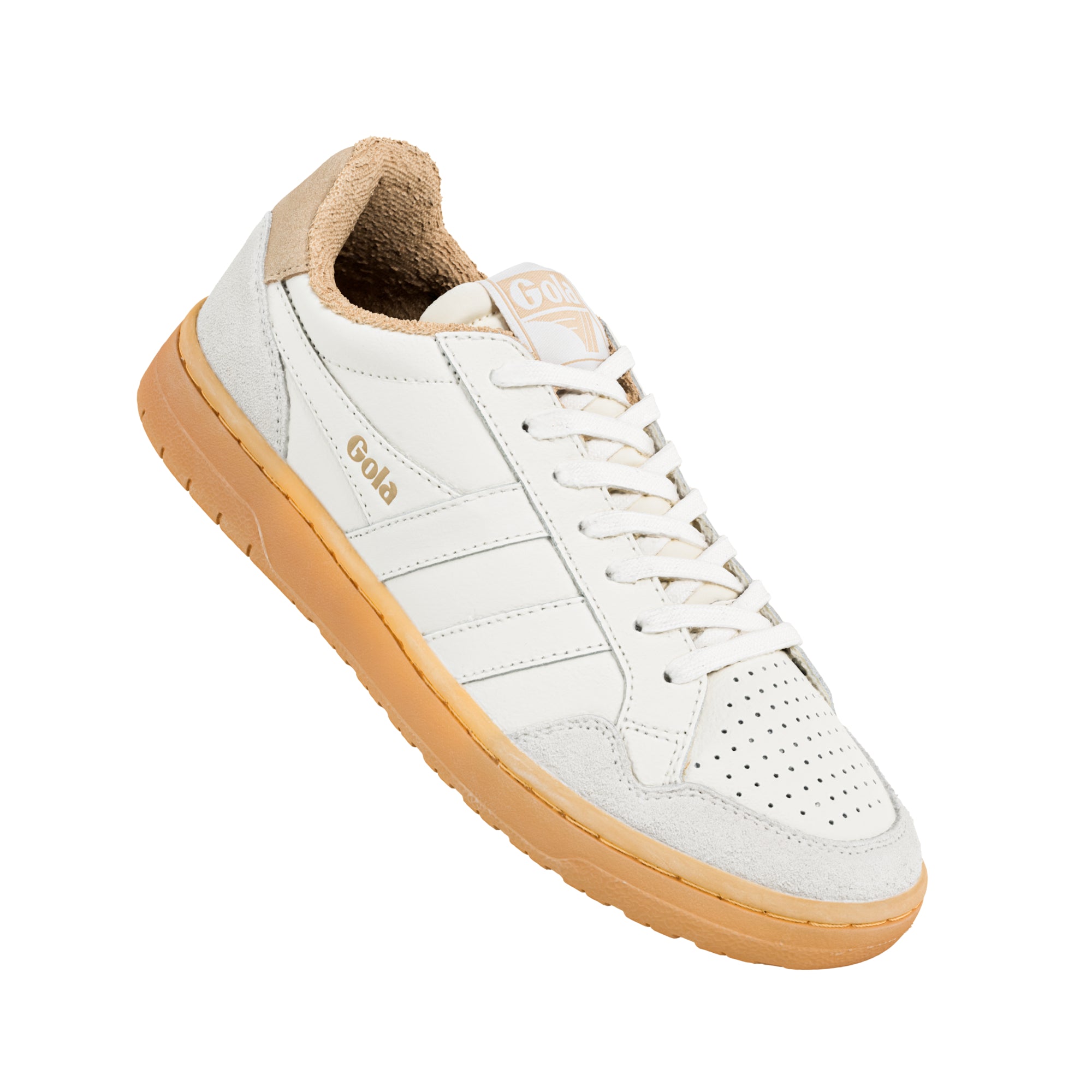 gola-eagle-86-damen-sneaker-creme-hellkaramell image 5