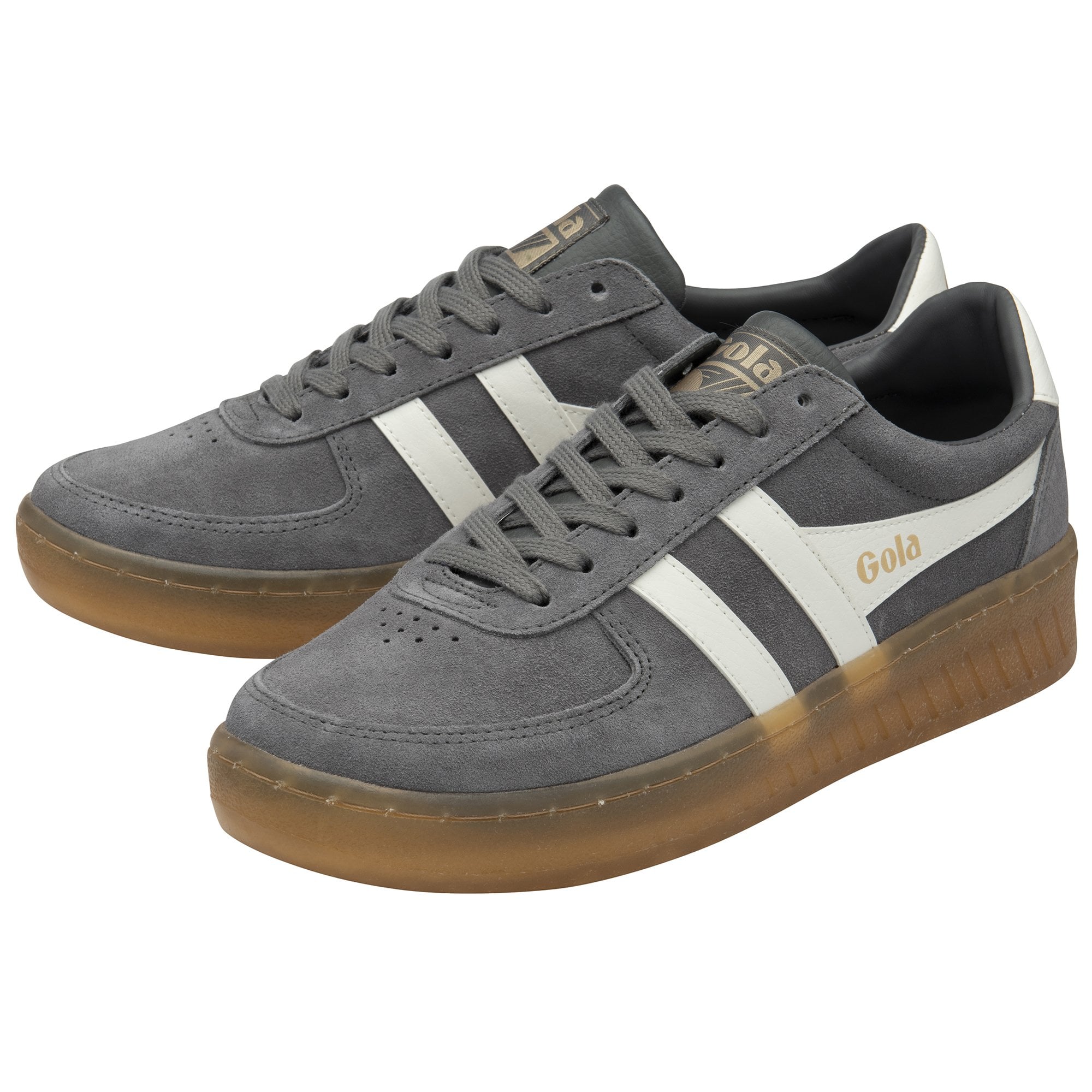 gola-grandslam-suede-herren-sneaker-aschgrau-cremewei image 3