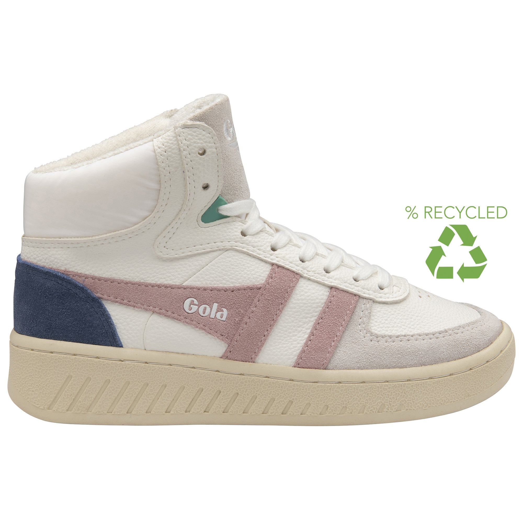 gola-slam-trident-damen-high-top-sneaker-wei-rosa image 1