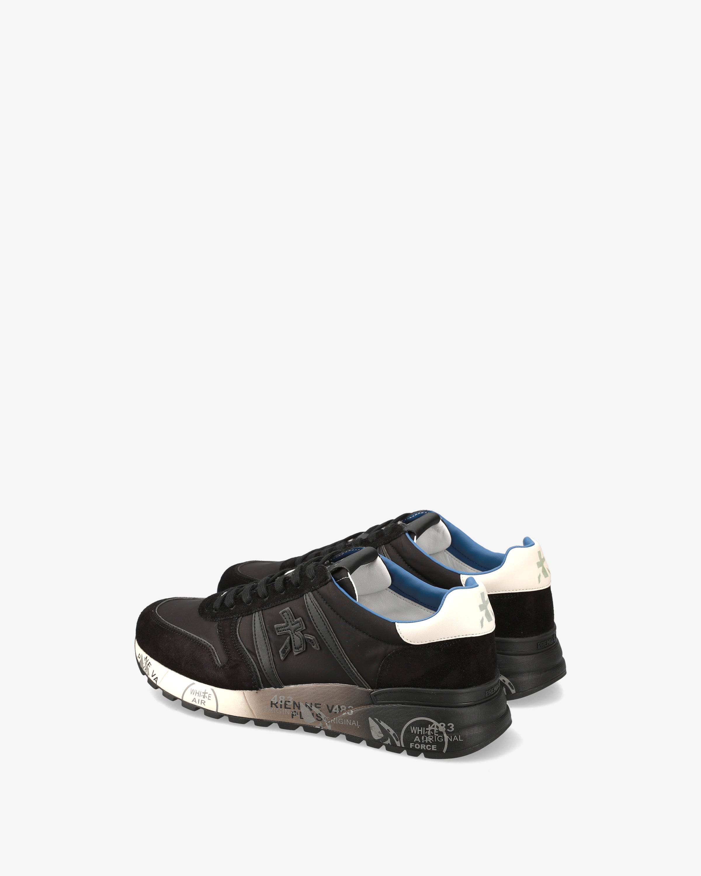 premiata-lander-7079-herren-sneaker-schwarz image 5