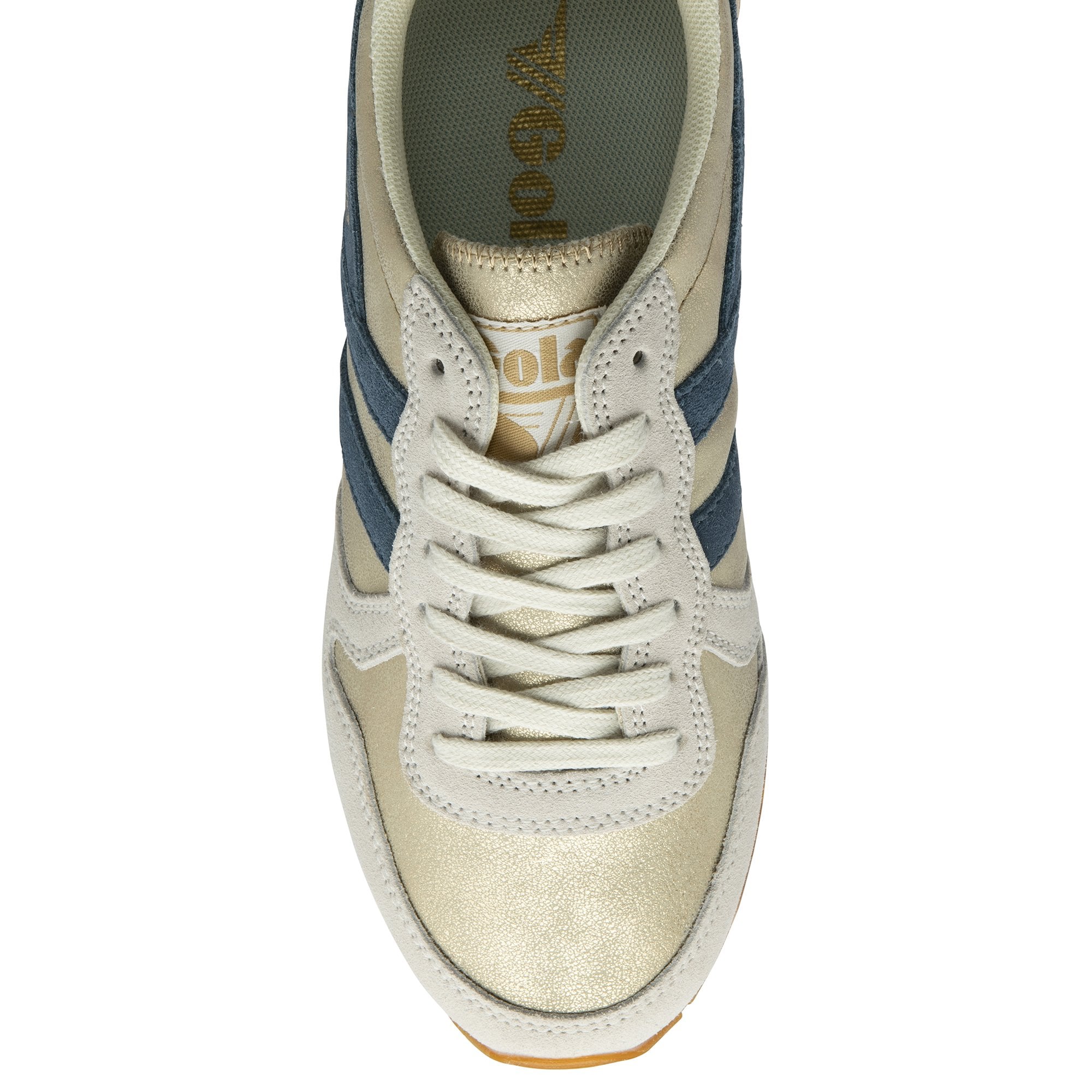 gola-daytona-blaze-sneaker-f-r-damen-gold-tintenblau-orange image 5