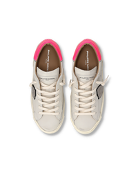 philippe-model-prsx-sneaker-damen-wei-creme-pink-fluo image 5