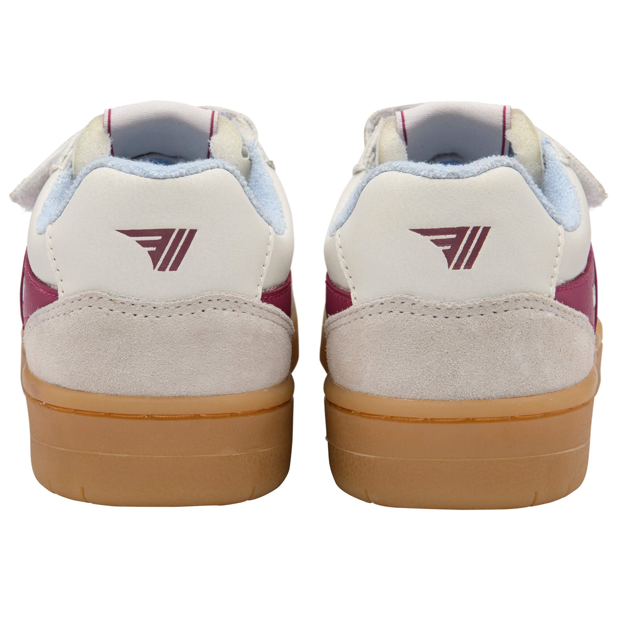 gola-eagle-strap-turnschuhe-f-r-kinder-cremewei-kirschrot-hellblau image 4