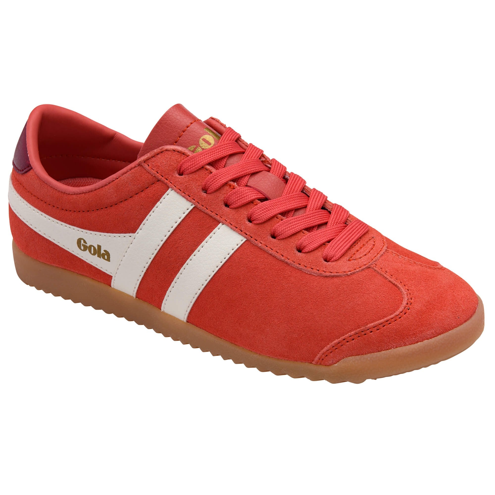 gola-bullet-damen-sneaker-wildleder-koralle-creme image 2