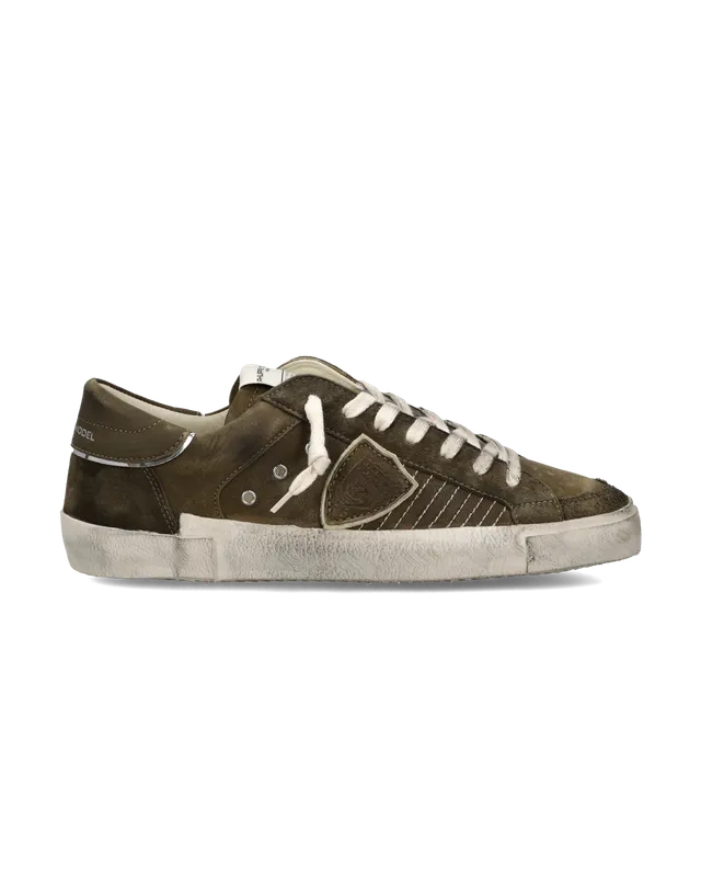 philippe-model-prsx-herren-sneaker-vert-militaire image 1