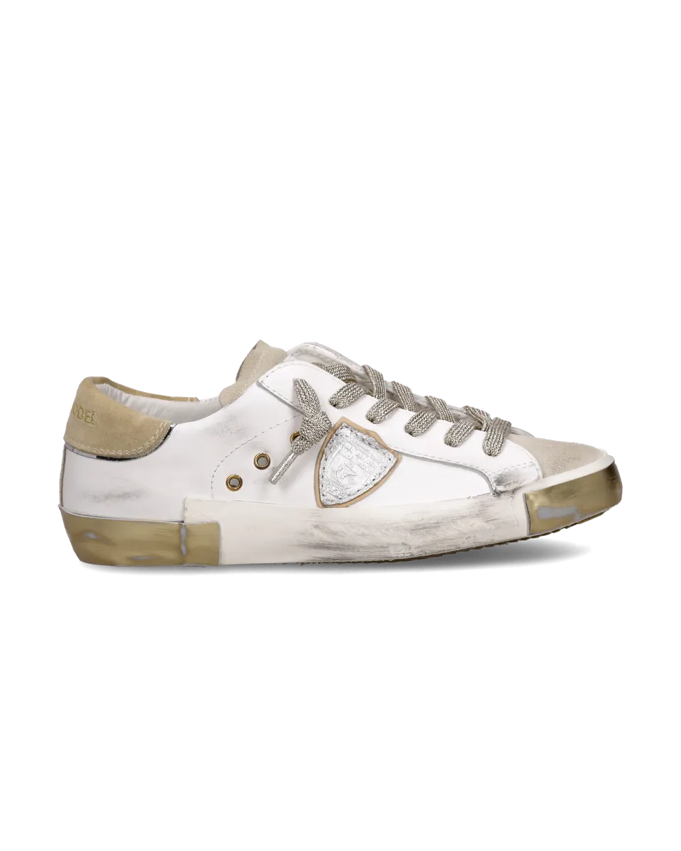 philippe-model-prsx-sneaker-damen-wei-sand image 1