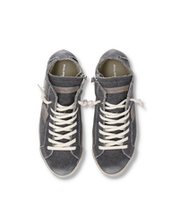 philippe-model-prsx-sneaker-herren-anthrazit-grau image 6