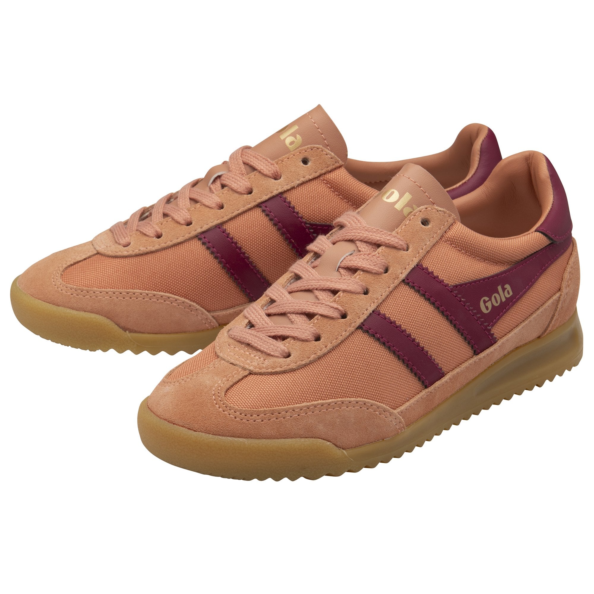 gola-tornado-damen-sneaker-terrakotta-kirschrot image 3