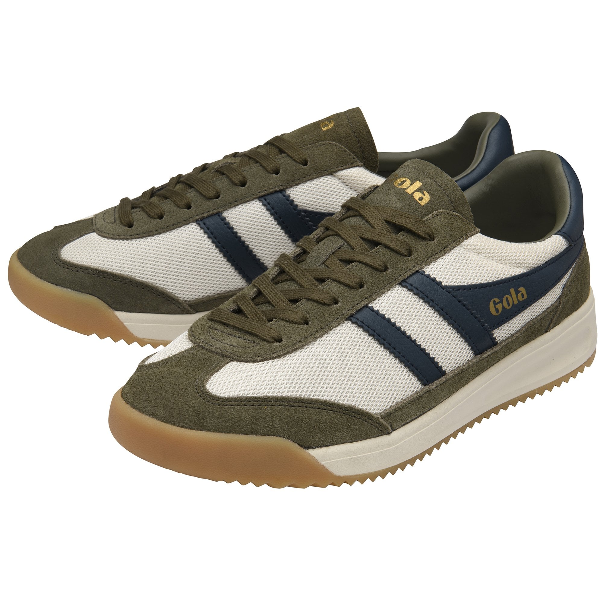 gola-tornado-88-herren-mesh-sneaker-creme-tabak-navy image 3
