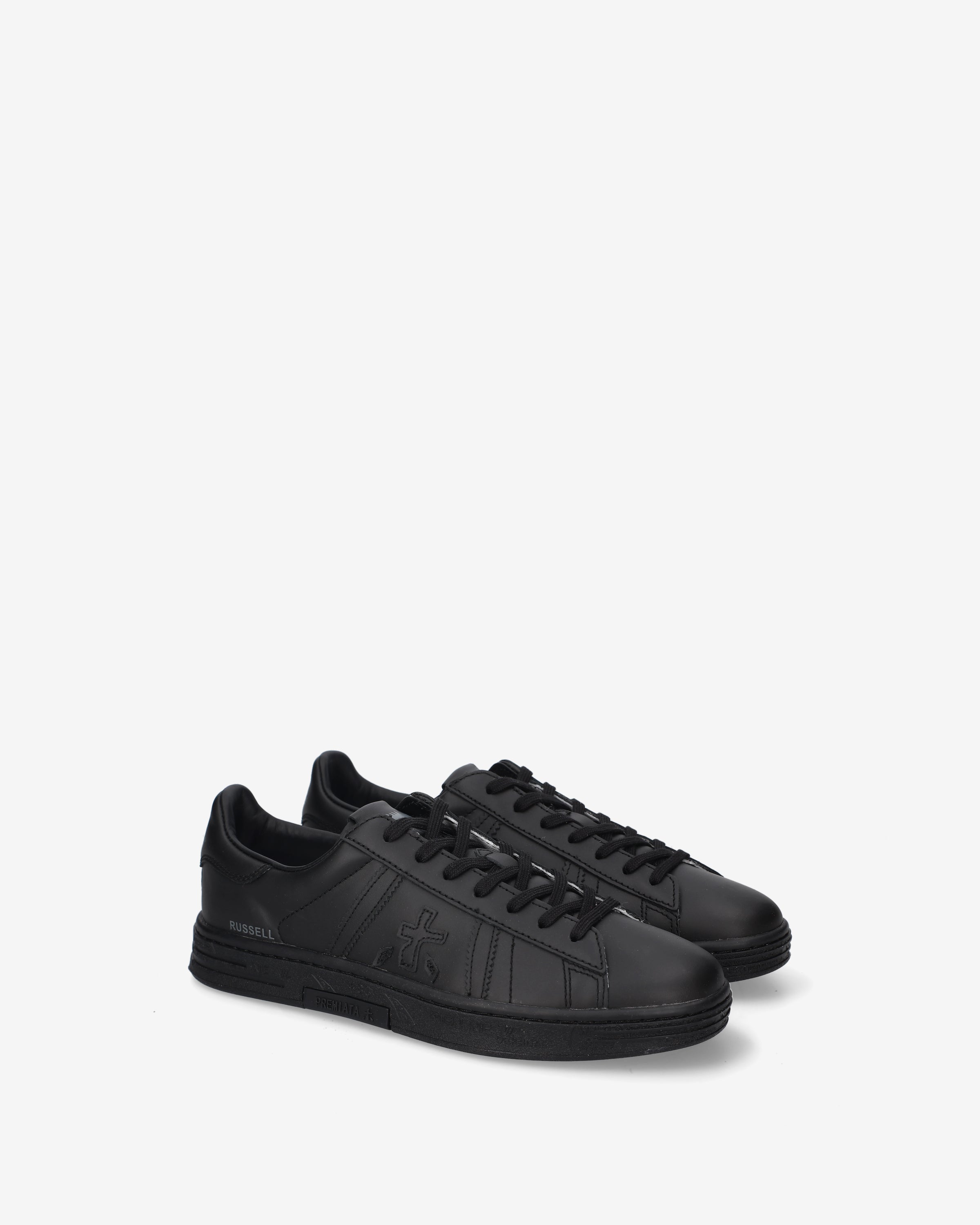 premiata-russell-8640-sneaker-herren-schwarz-leder image 2