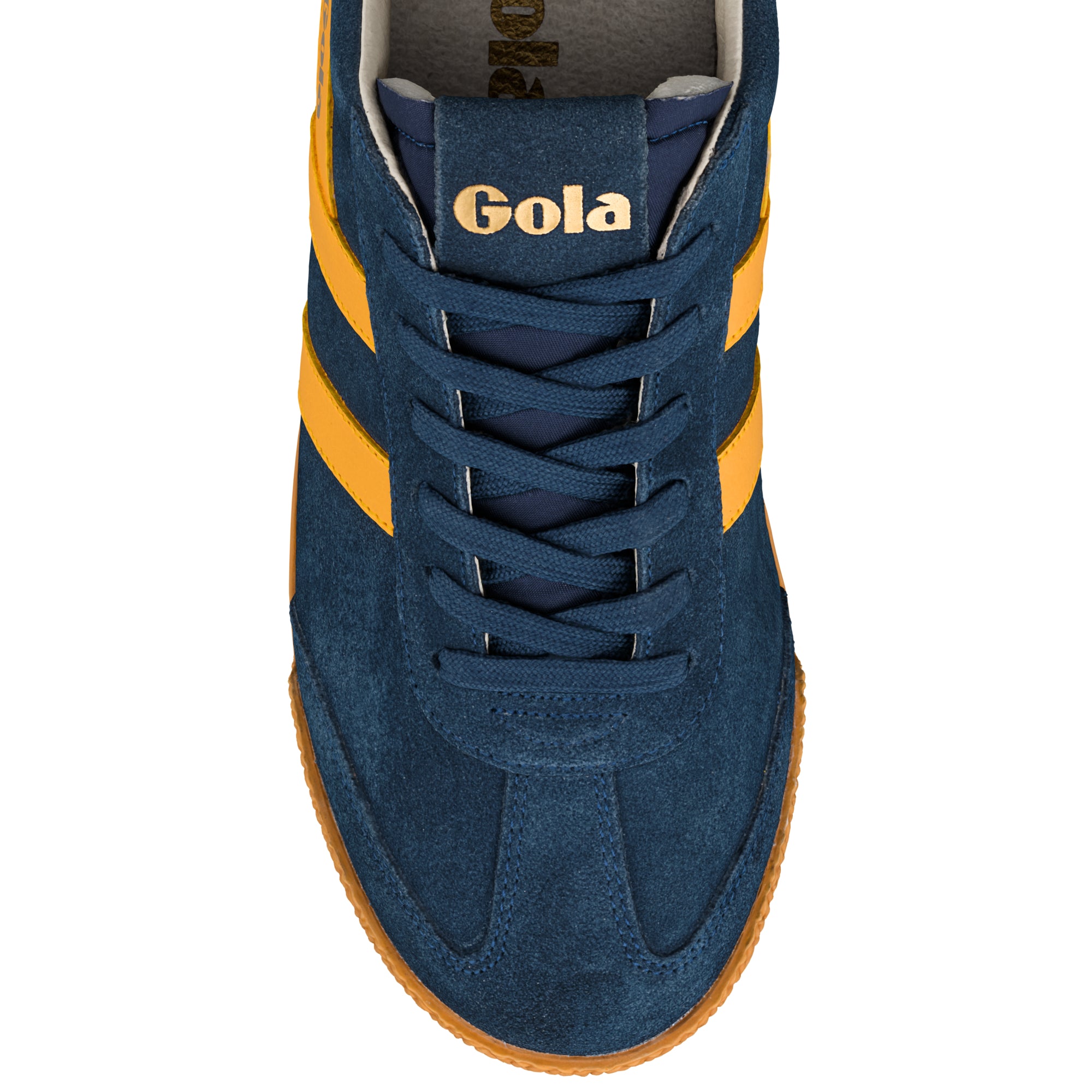 gola-elan-sneaker-f-r-herren-marineblau-sonnengelb image 4