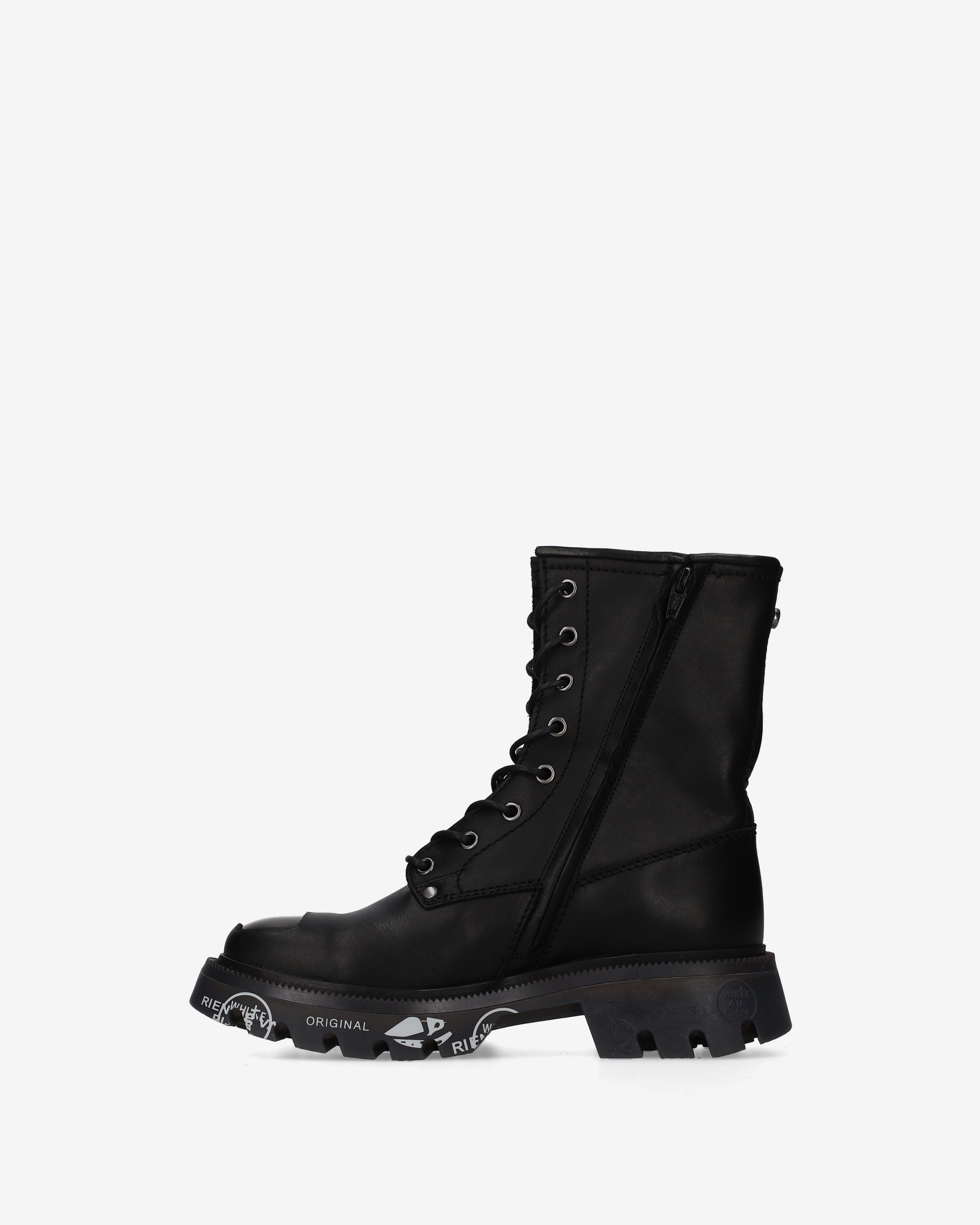 premiata-brixtond-470-london-anfibio-boots-schwarz-tank-sohle image 3