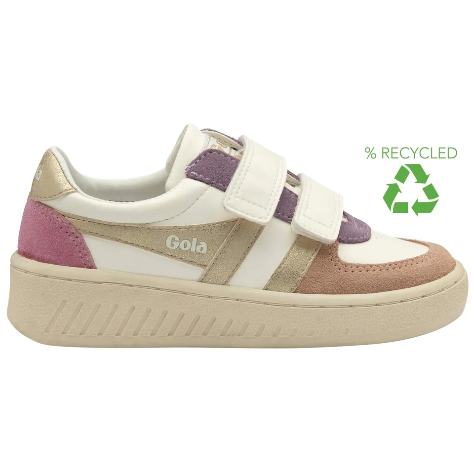 gola-grandslam-quadrant-strap-sneaker-f-r-kinder-off-white-cameo image 1