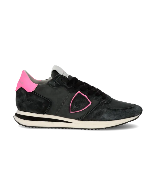 philippe-model-trpx-damen-sneaker-schwarz-fuchsia image 1