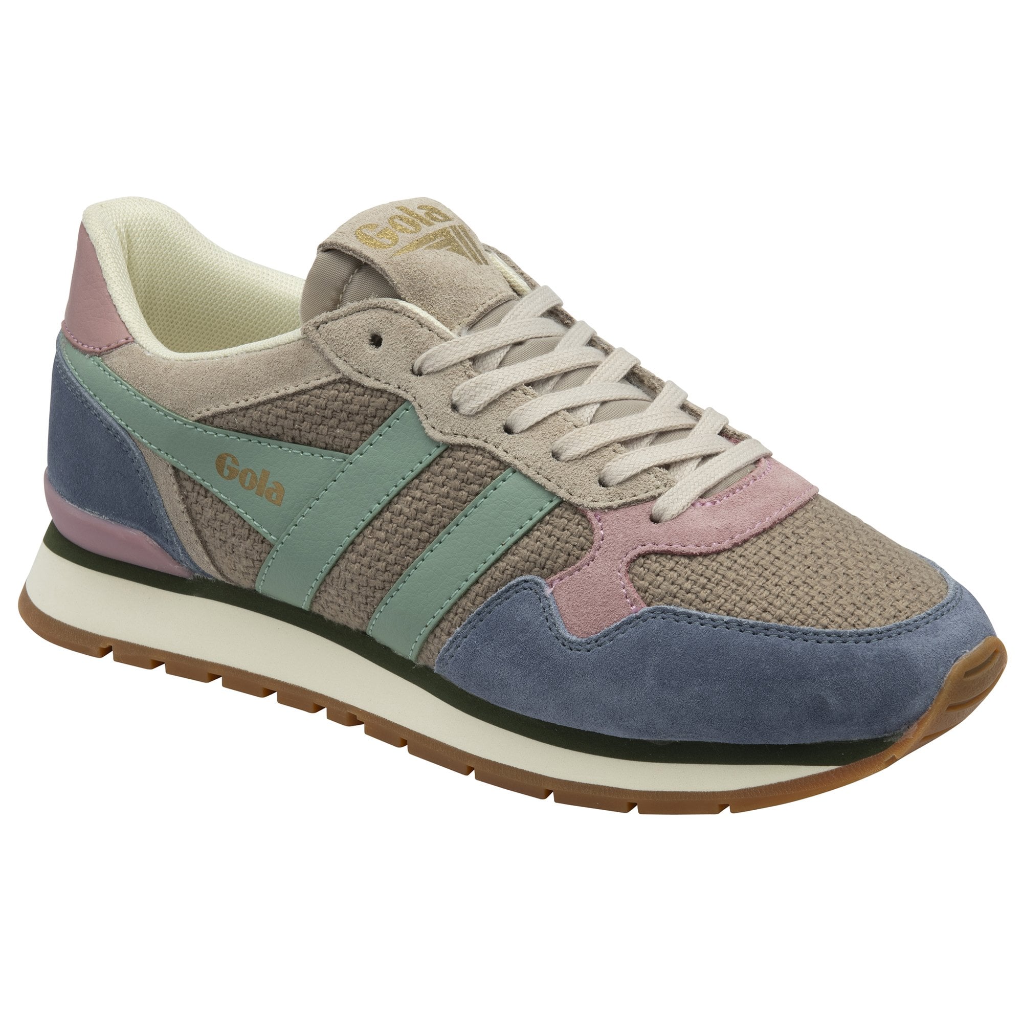 gola-colorado-sneaker-damen-grau-blau-gr-n-rosa image 2
