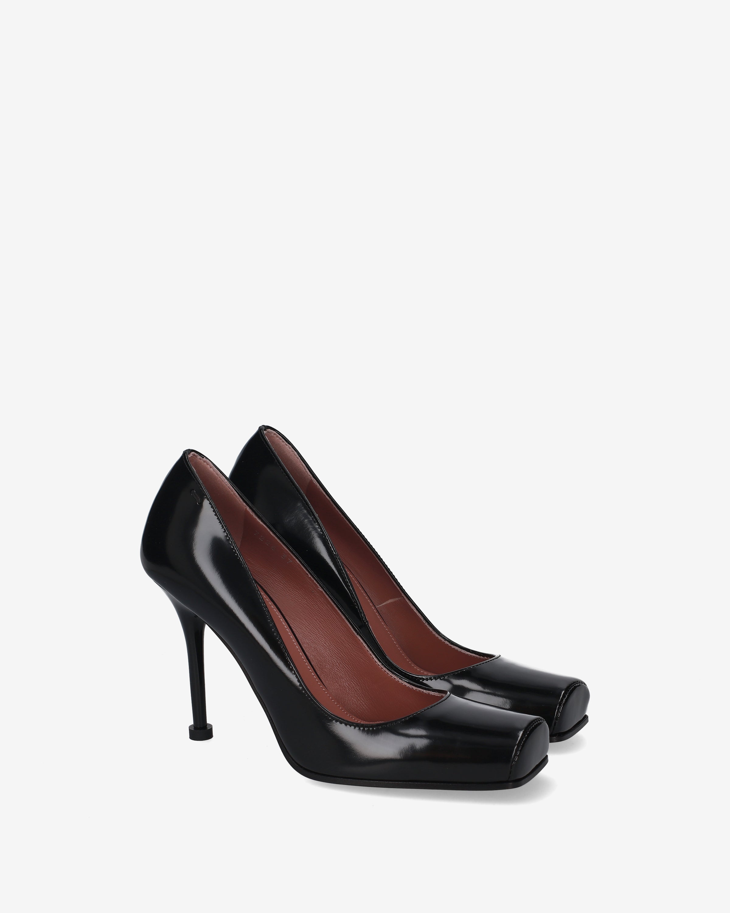 premiata-d-collet-mary-jane-pumps-schwarz-leder-100-mm-absatz image 2