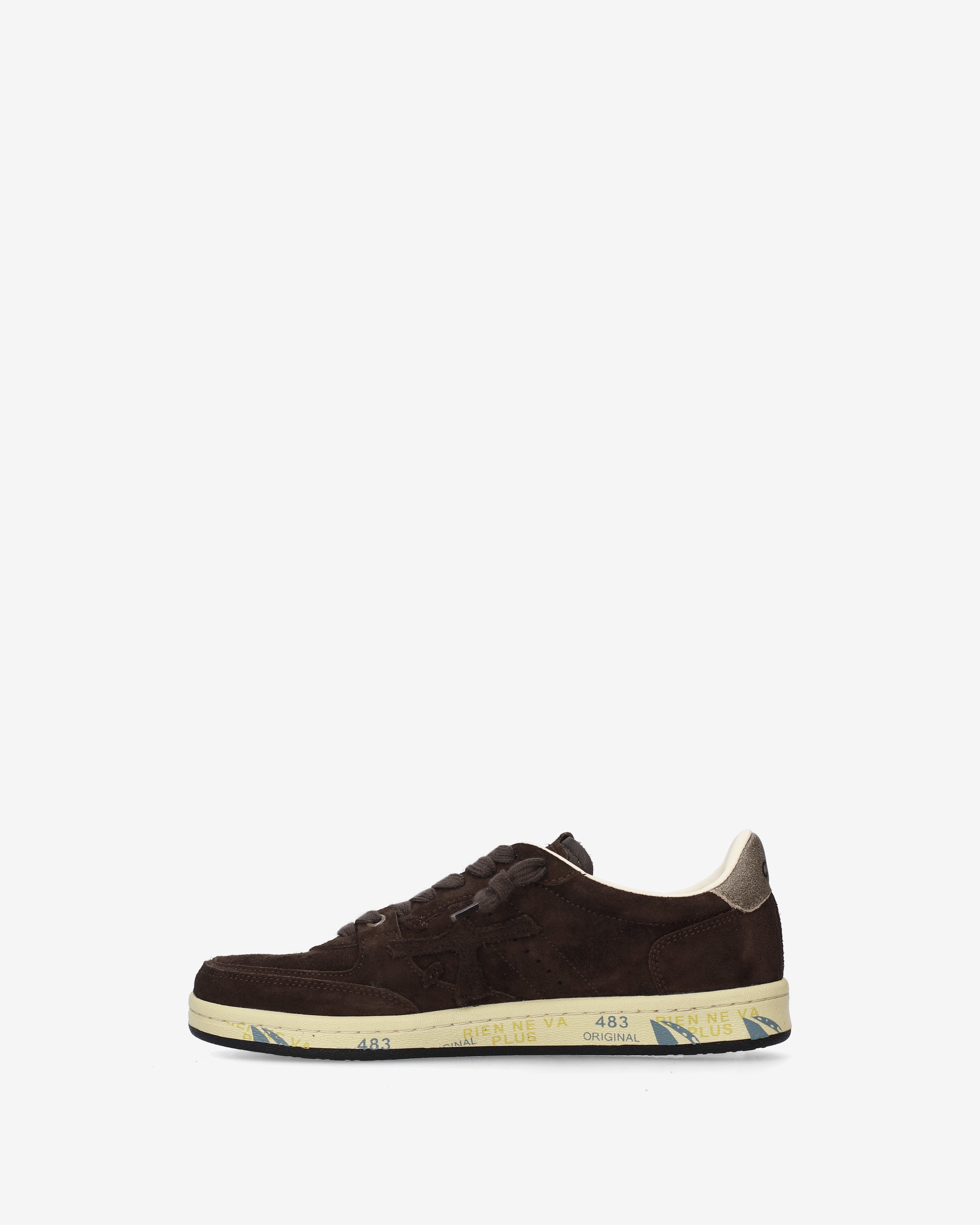premiata-bskt-clayd-8446-sneaker-dark-brown image 3