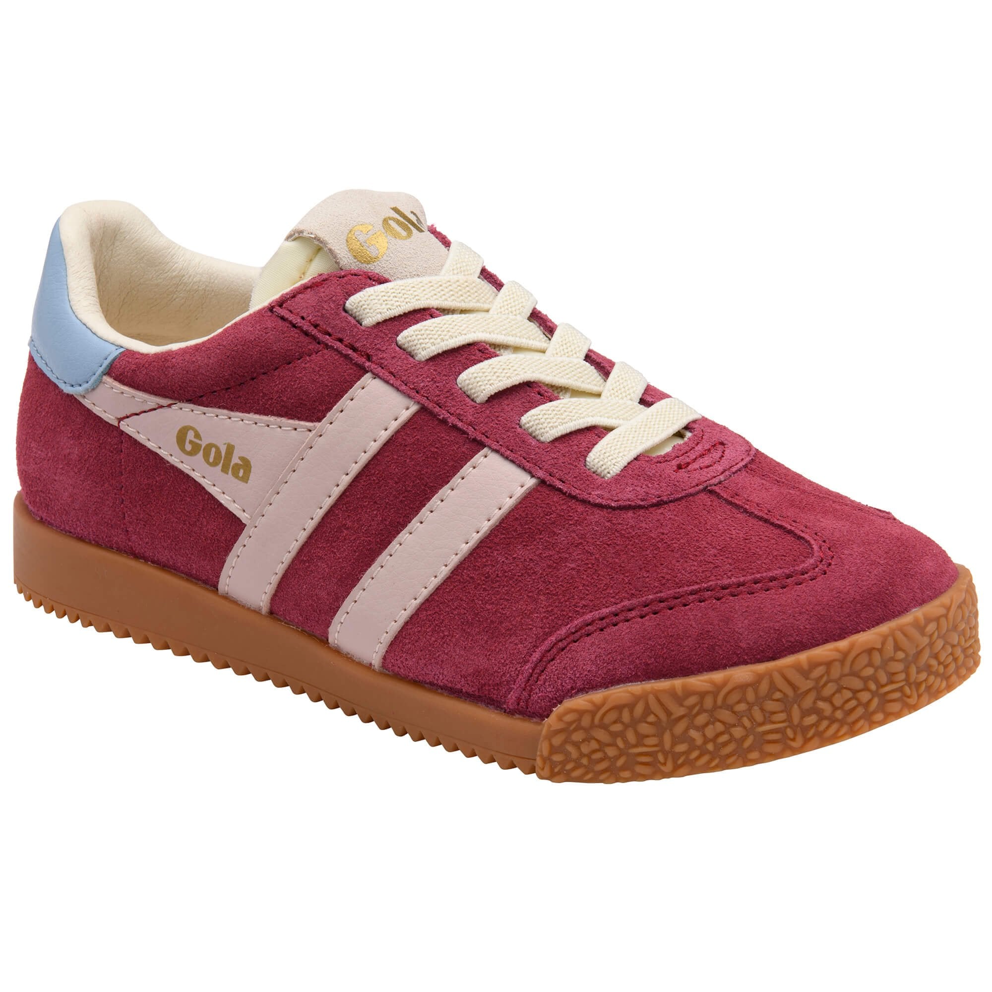 gola-elan-kinder-sneaker-kirschrot-wildleder image 2