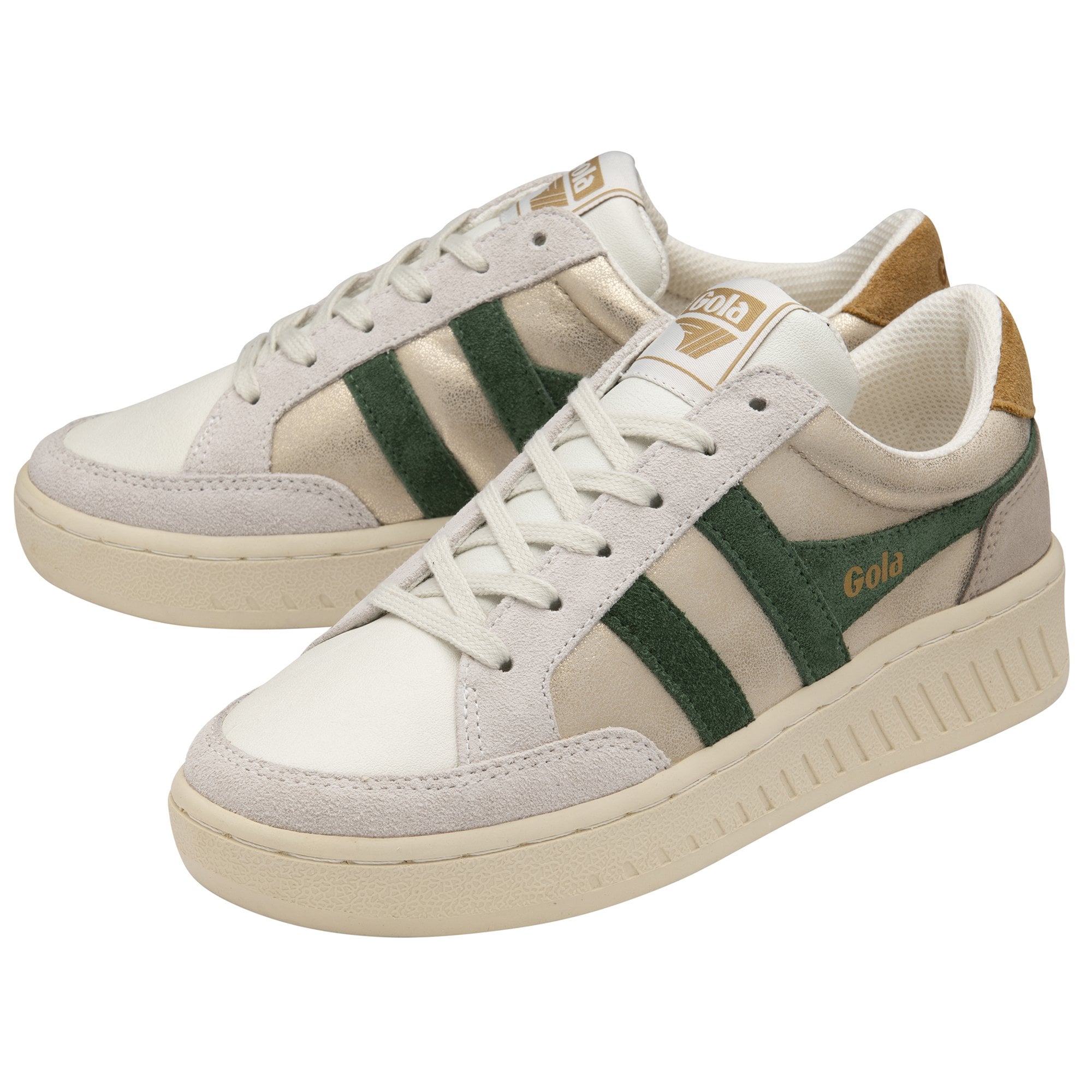 gola-superslam-blaze-sneaker-f-r-damen-in-cremewei-gold image 3