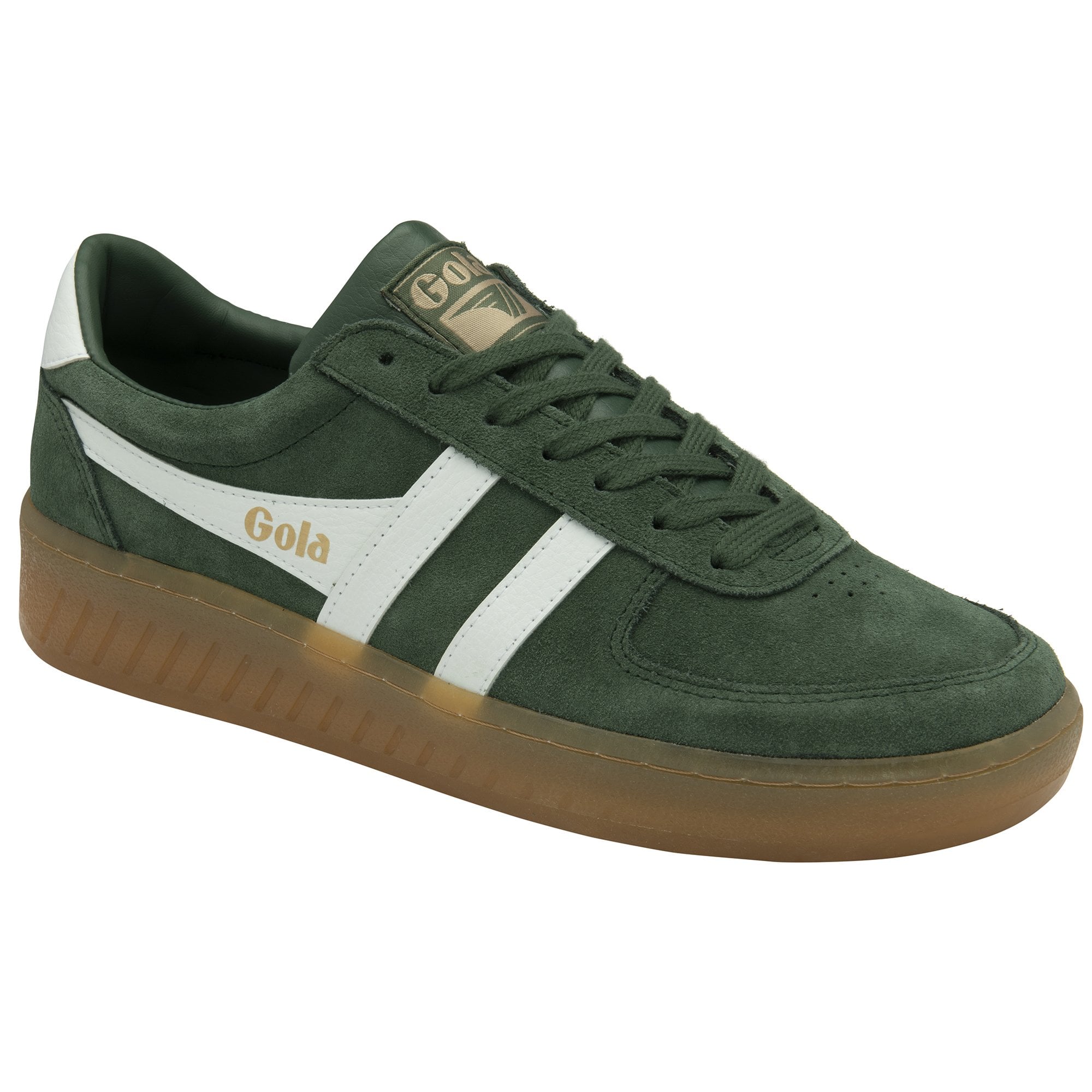 gola-grandslam-suede-herren-sneaker-evergreen-wei image 2