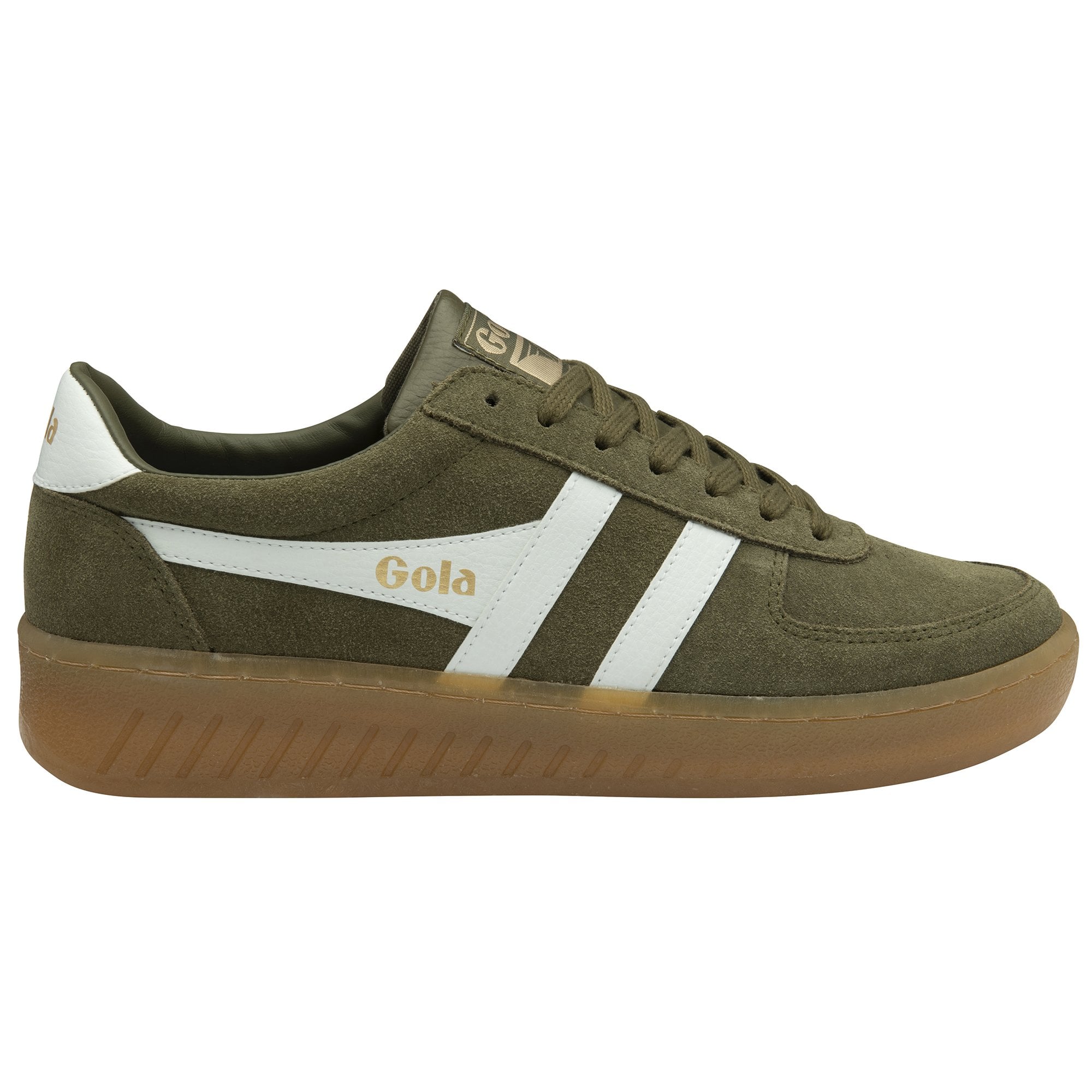 gola-grandslam-wildleder-sneaker-herren-khaki-court-schuh image 1