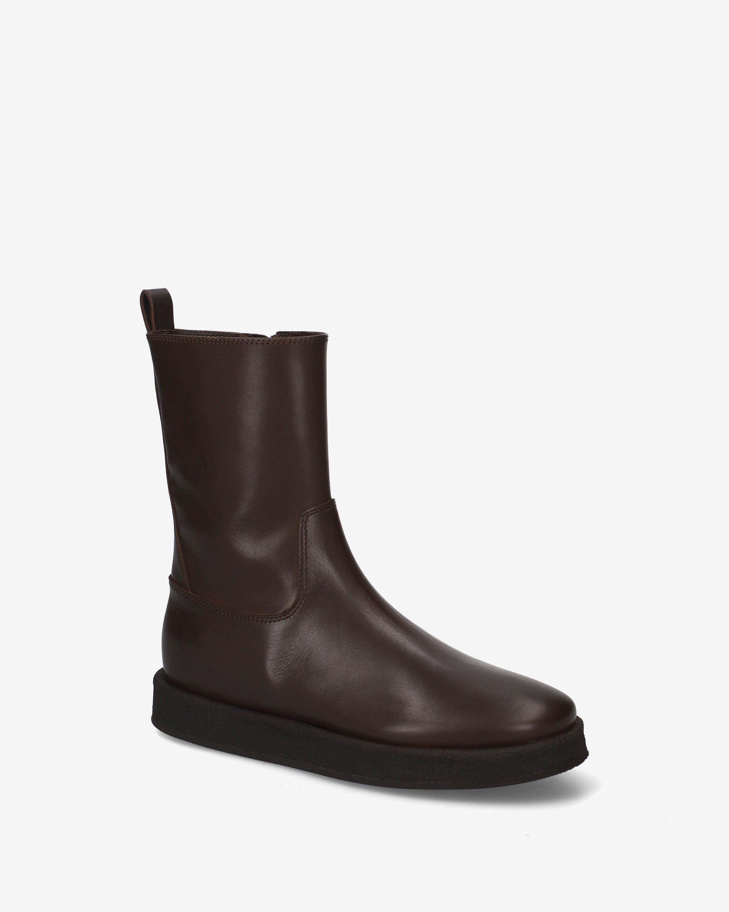 premiata-stivaletti-damen-braun-leder-crepe-sohle image 4