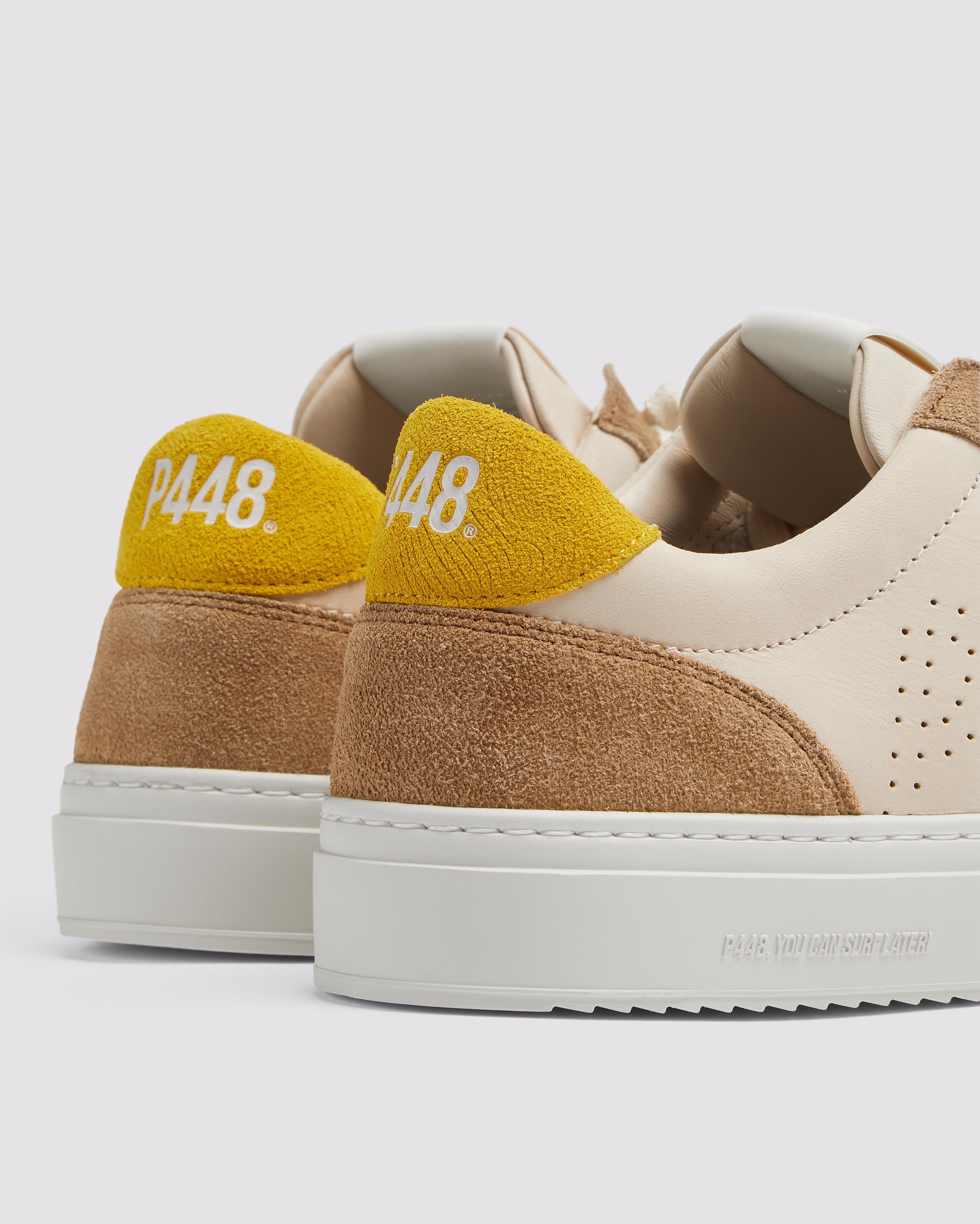 p448-soho-rodeo-low-top-sneaker-cream-braun image 5