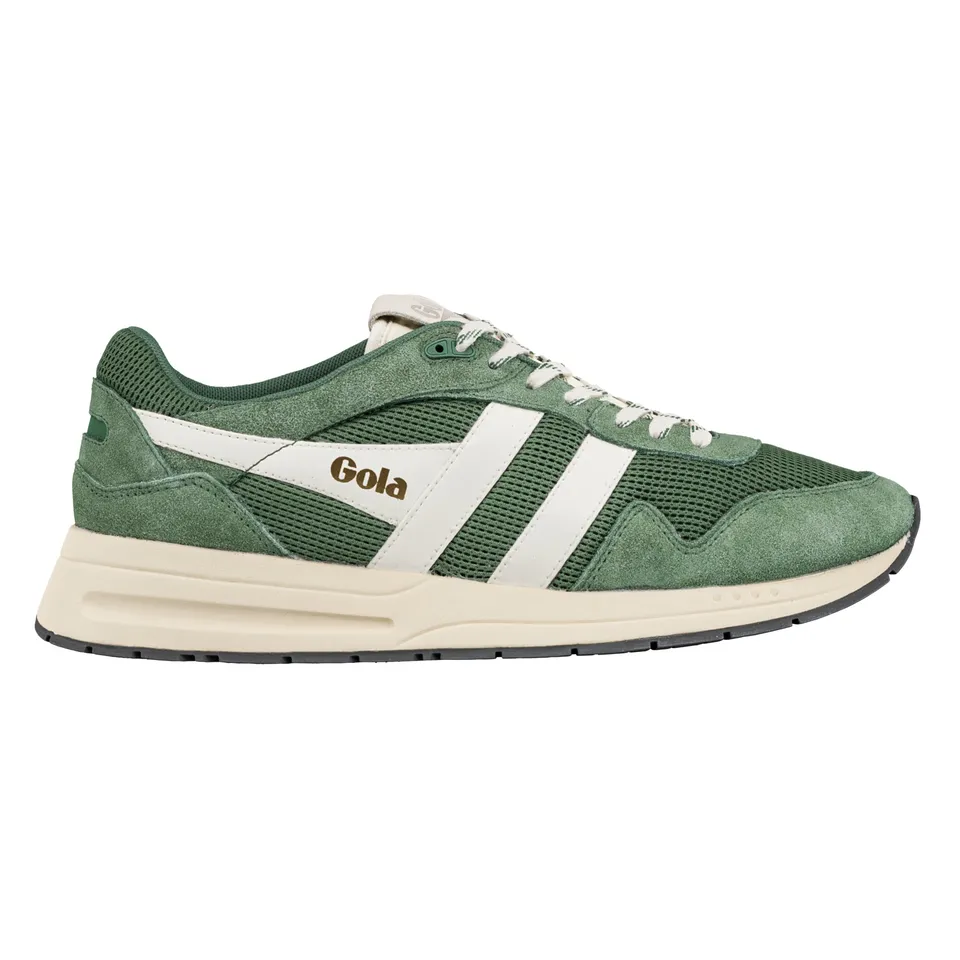 gola-delta-sneaker-f-r-herren-mesh-wildleder-evergreen image 1